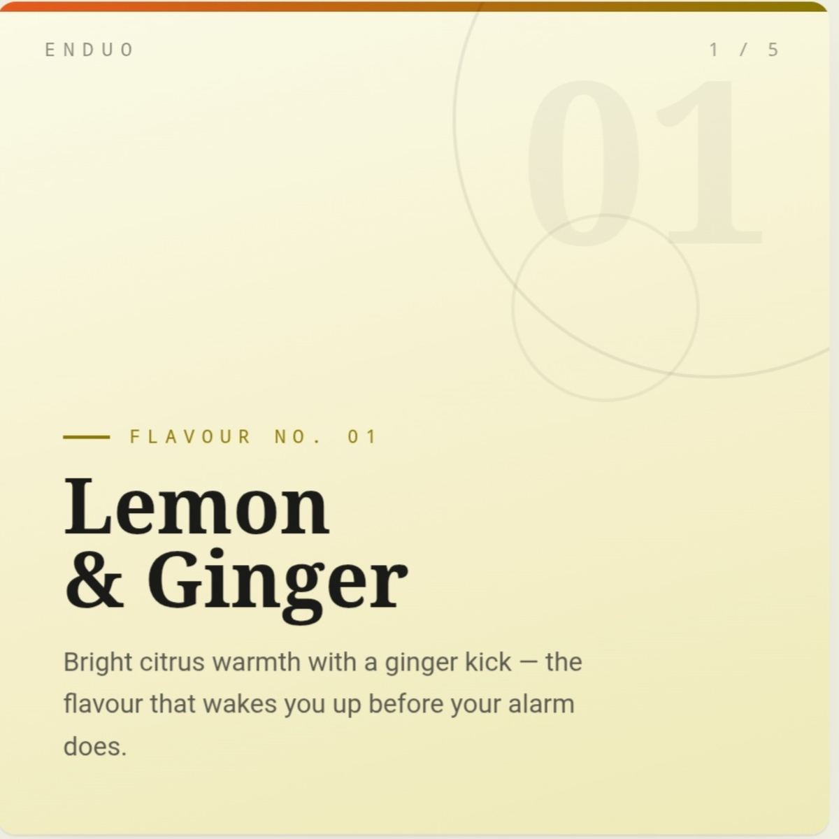 Lemon & Ginger