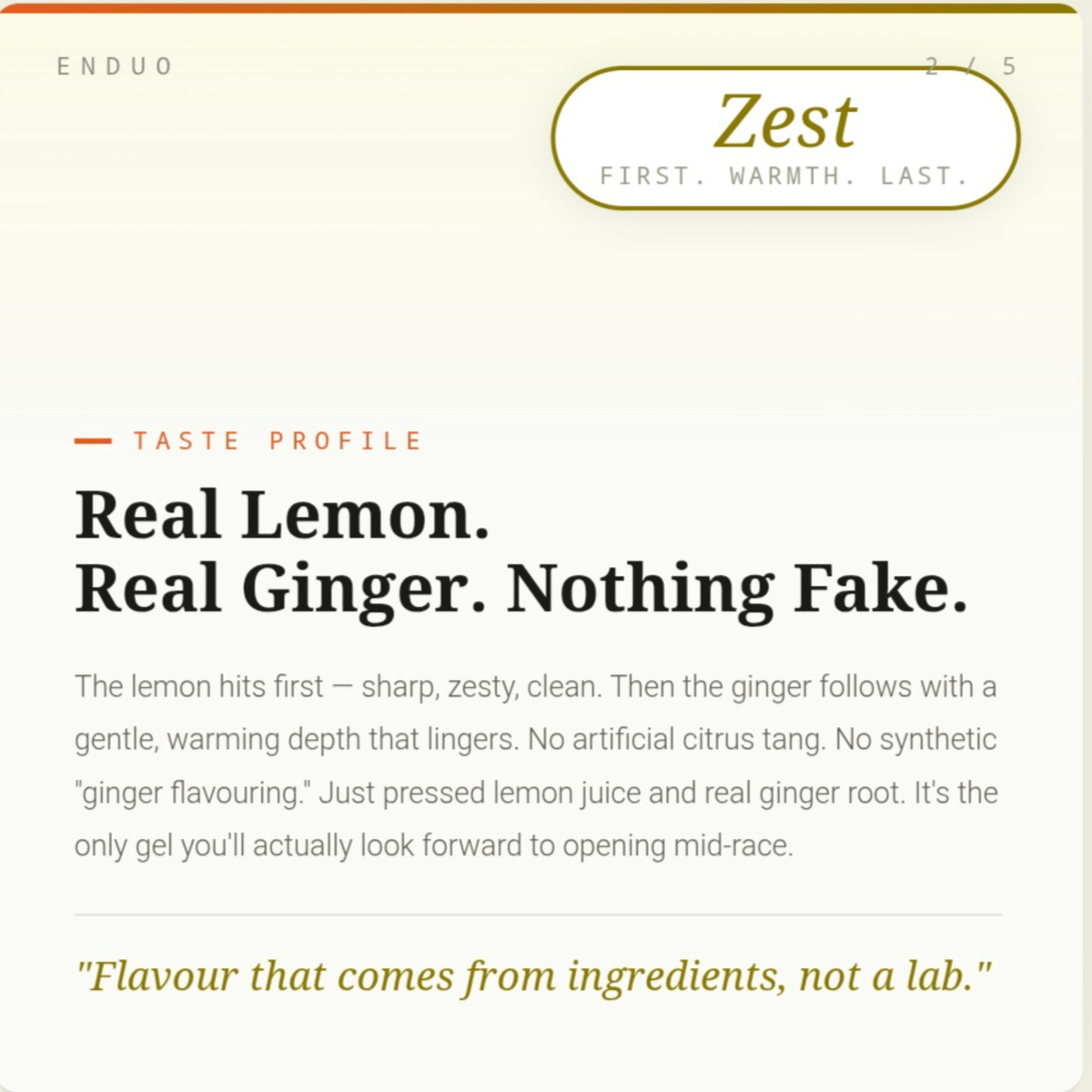 Lemon & Ginger