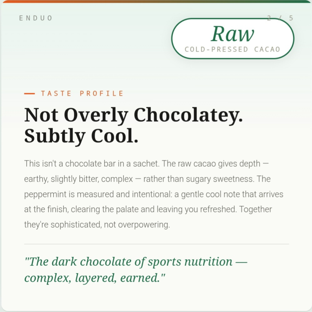 Cacao & Peppermint