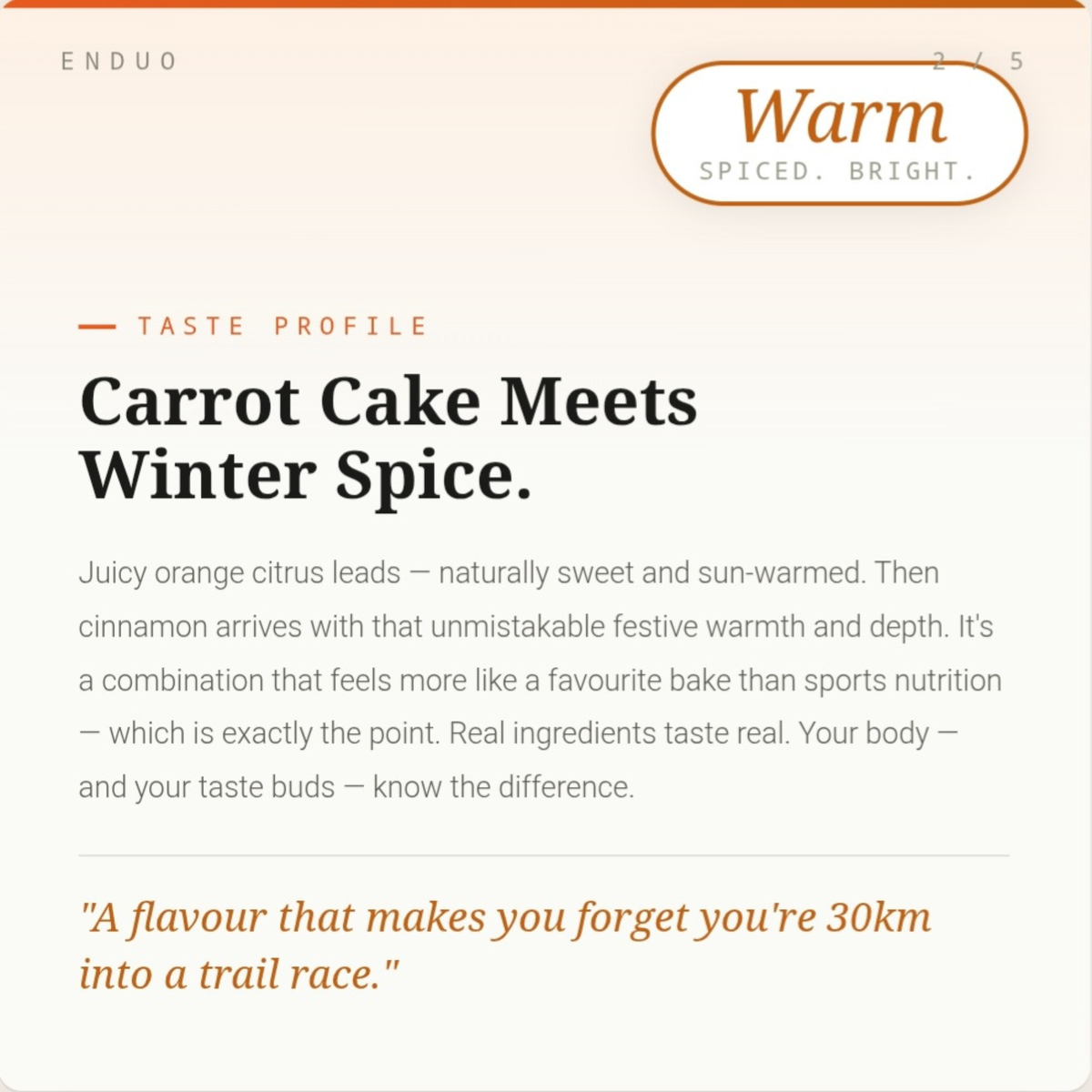 Orange & Cinnamon