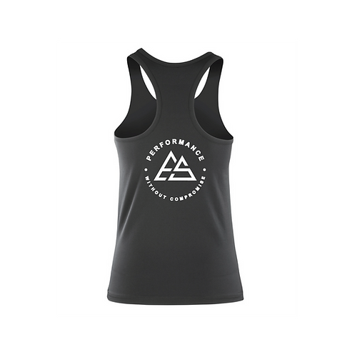 Organic Cotton Ladies Racerback Vest - Sporty Fit