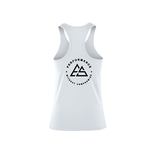 Organic Cotton Ladies Racerback Vest - Sporty Fit